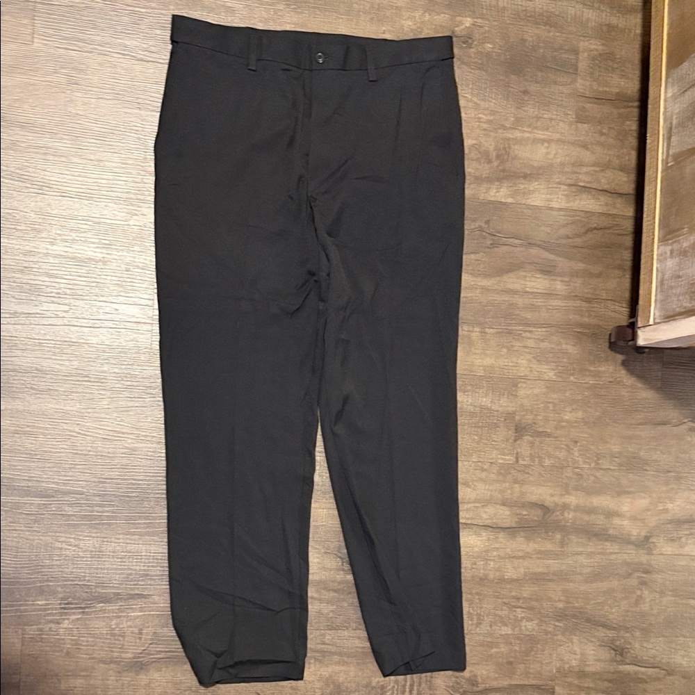 Savane Men's Charcoal Dress Pants